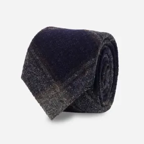 Barberis Wool Arlecchino Navy Tie