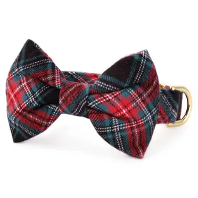 Draper James x TFD Georgia Plaid Bow Tie Collar