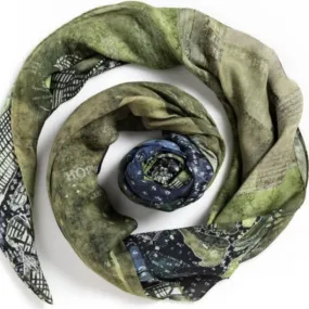 [ny harbor green] [square scarf]