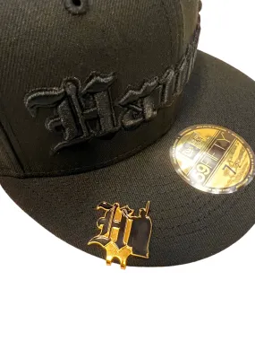 808ALLDAY Gold Hi Kam  HAT CLIP