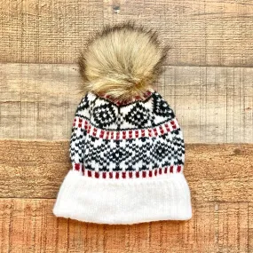 Abercrombie & Fitch Printed Pom Beanie NWT