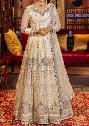 Asim Jofa Jaan-e-jahan Pakistani Chiffon Anarkali