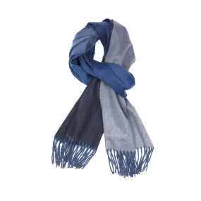 Begg & Co Arran Cashmere Scarf in Ombre Cosmos