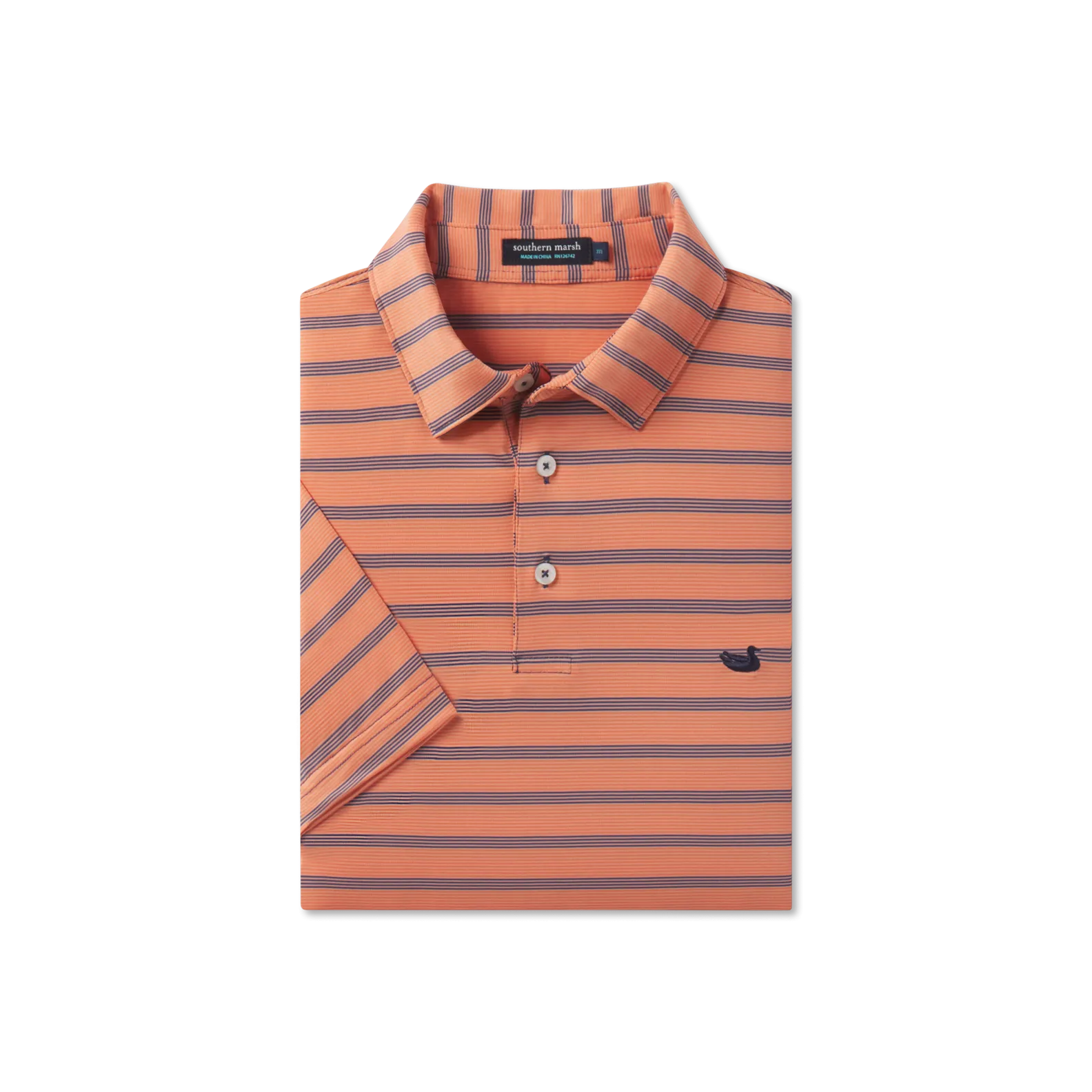 Bermuda Performance Polo - Panama Stripe