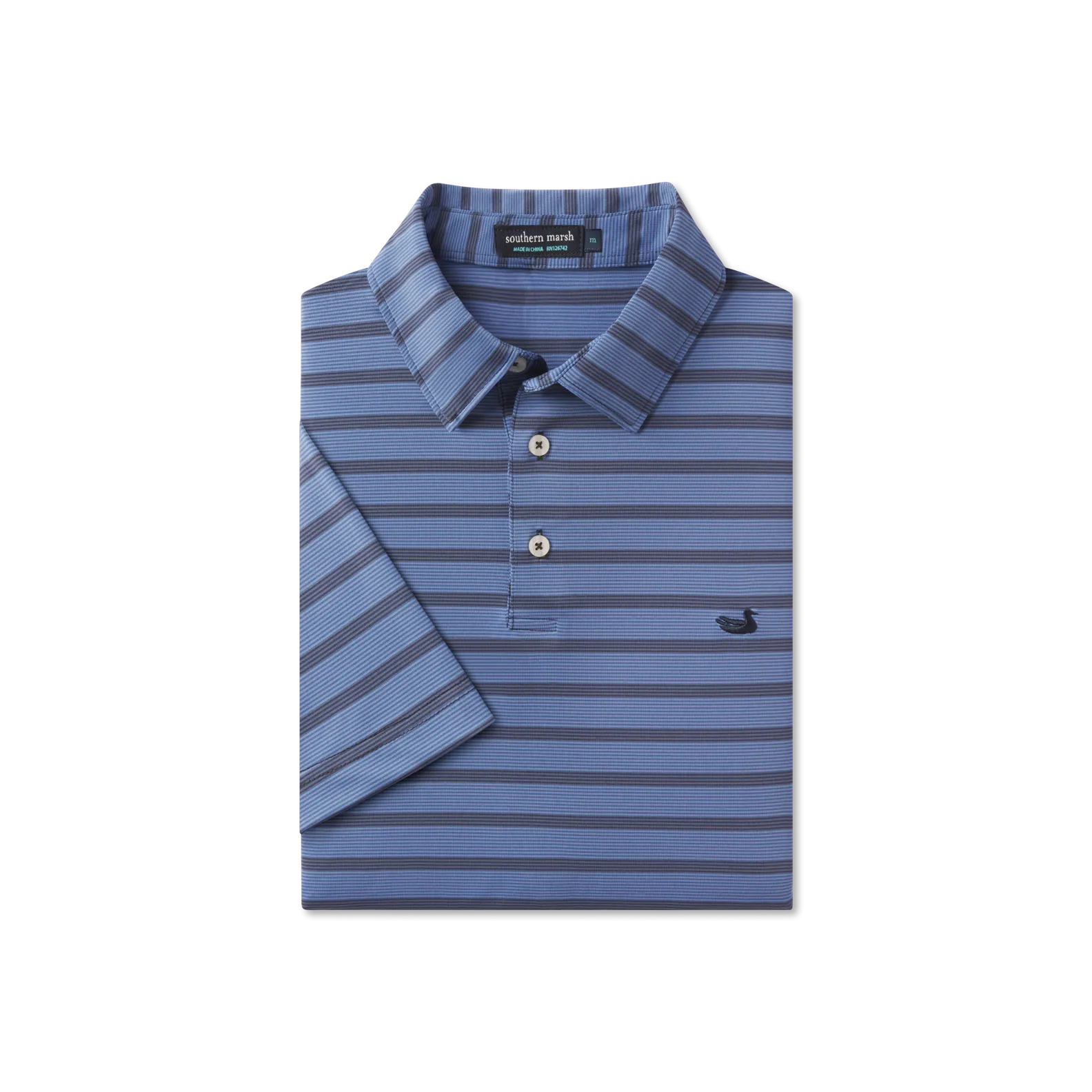 Bermuda Performance Polo - Panama Stripe