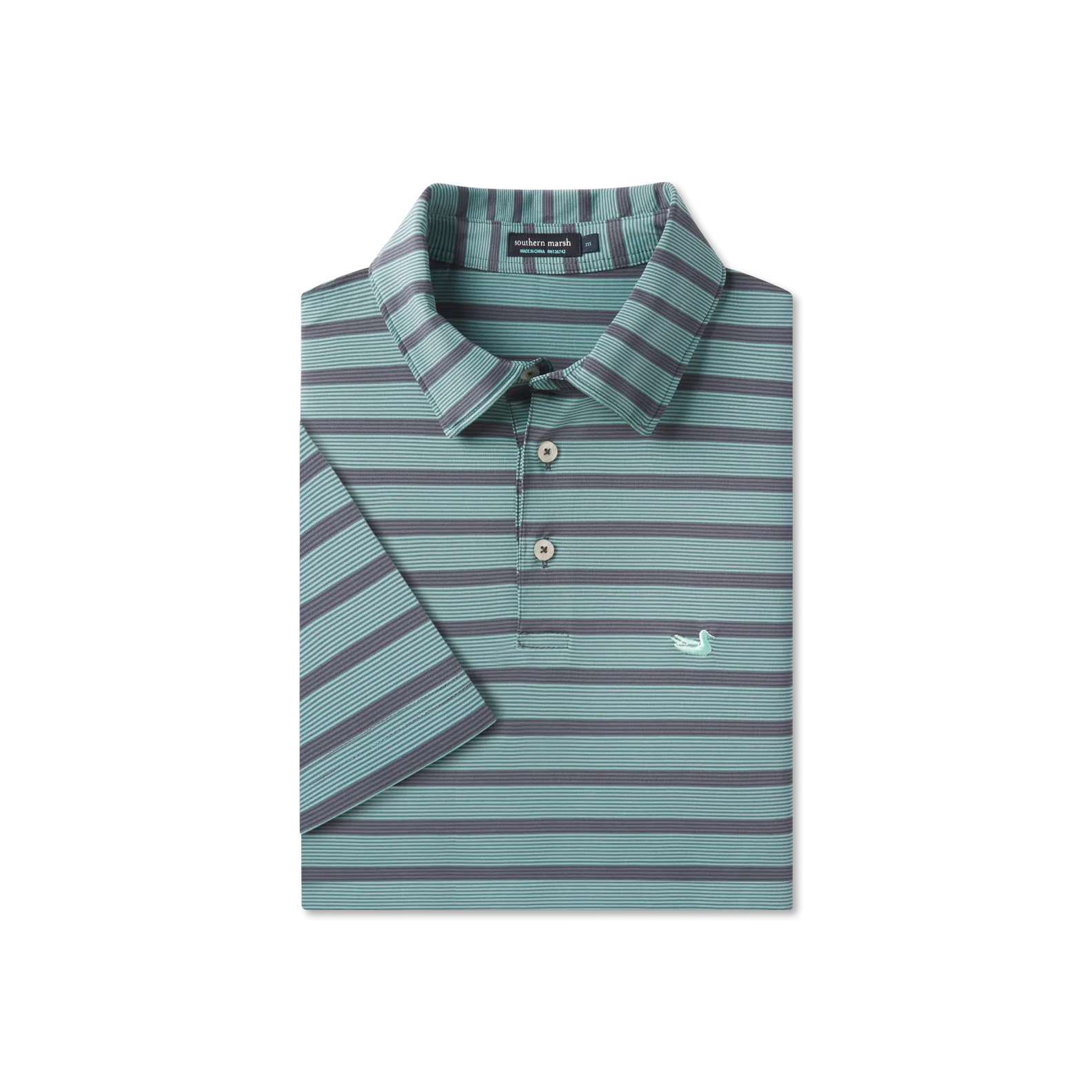 Bermuda Performance Polo - Panama Stripe