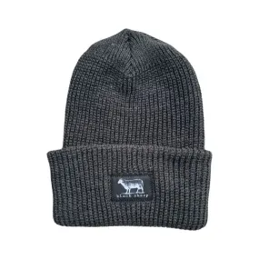 Black Sheep Label Series Cuff Beanie Charcoal Grey