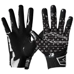 Black/White Lux Rev Pro 5.0 Limited-Edition Receiver Gloves