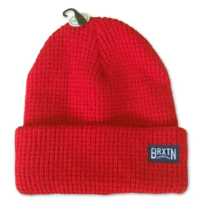 Brixton Langley Beanie Hat Dark Red