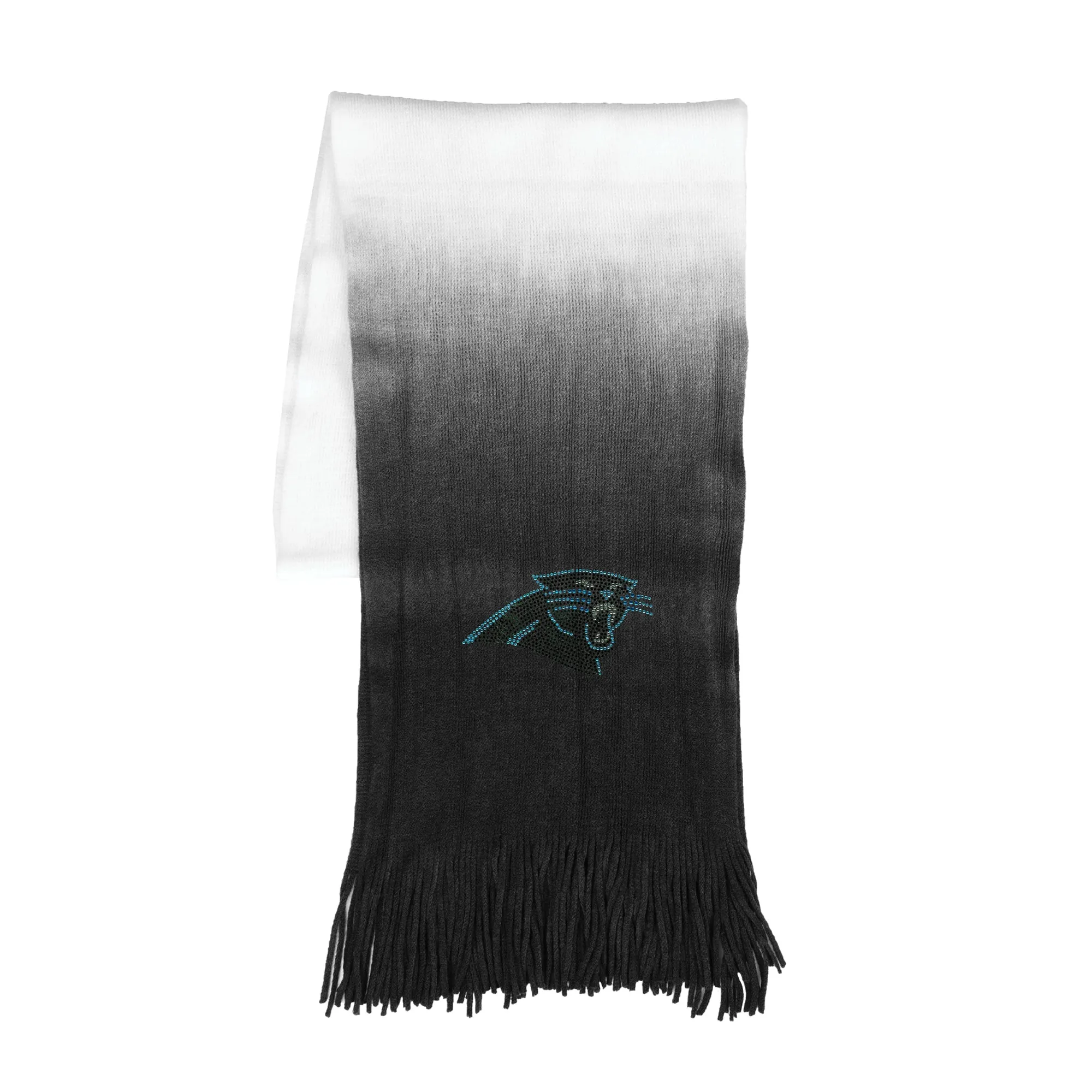 Carolina Panthers Dip Dye Scarf