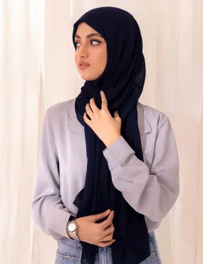 Chiffon Bubble - Navy