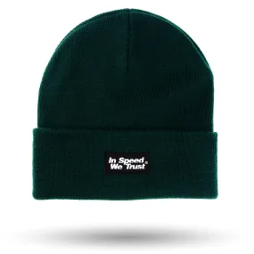 CREW BEANIE BRITISH GREEN