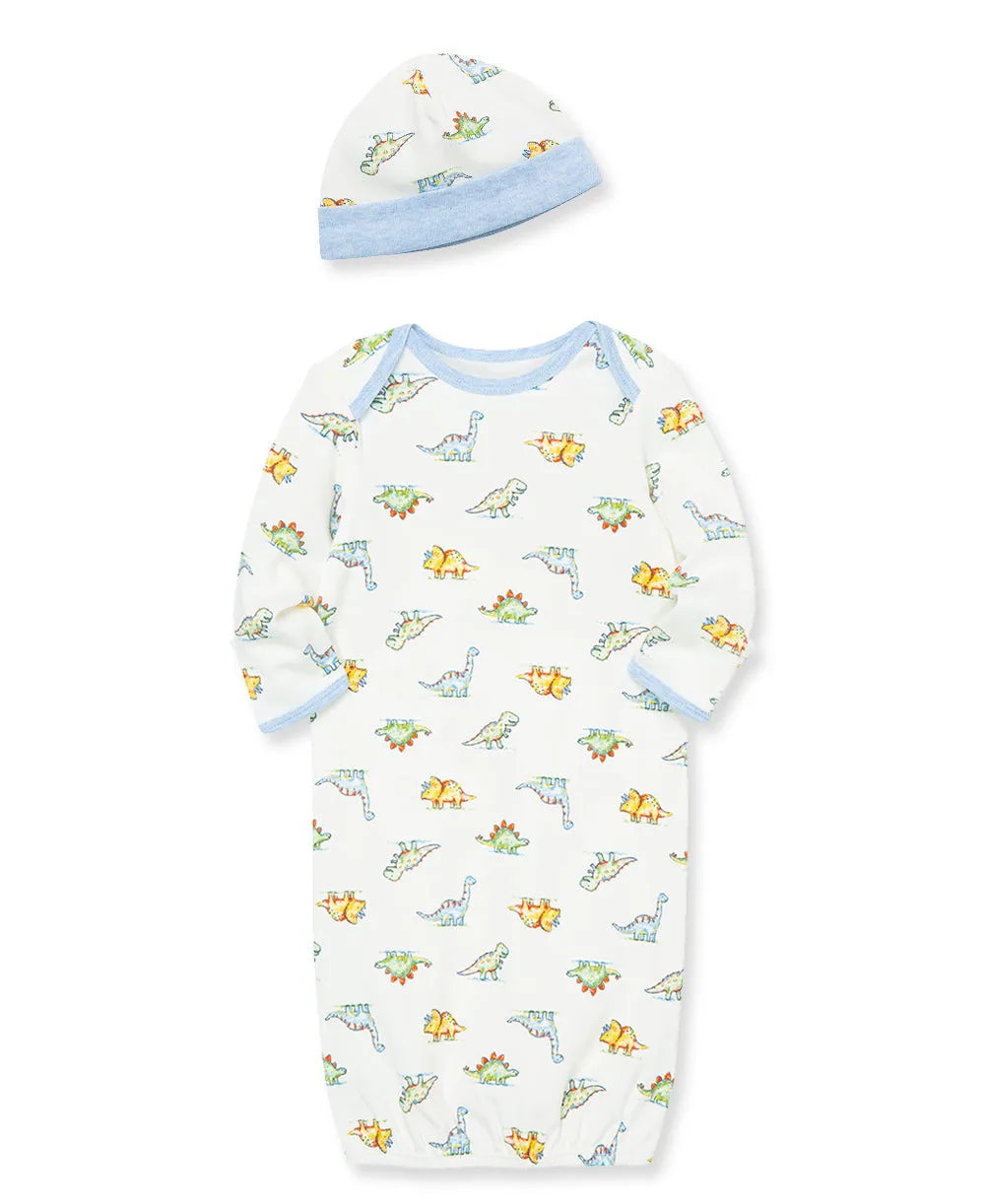 Dinomite Sleeper Gown And Hat