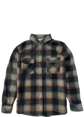 Eco-Zy Boys LS Polar Flannel - Black