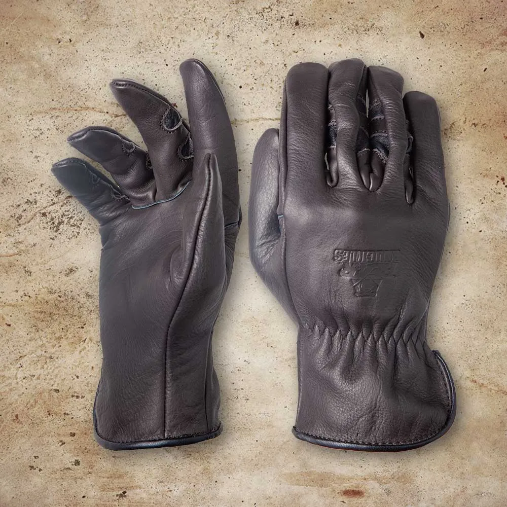 Espresso Bison Driver Gloves - BD651