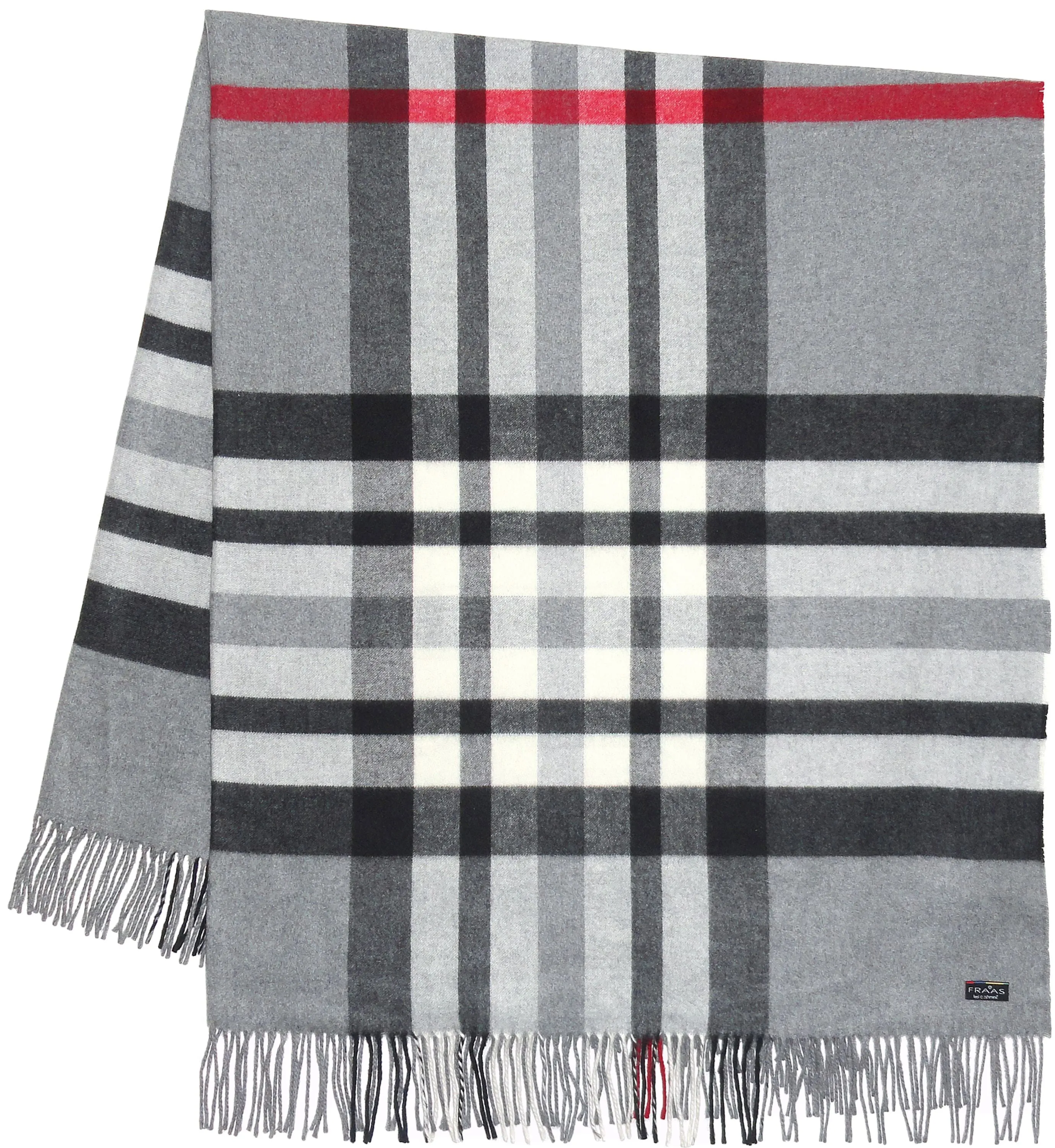 Fraas Plaid Woven Cashmink Throw