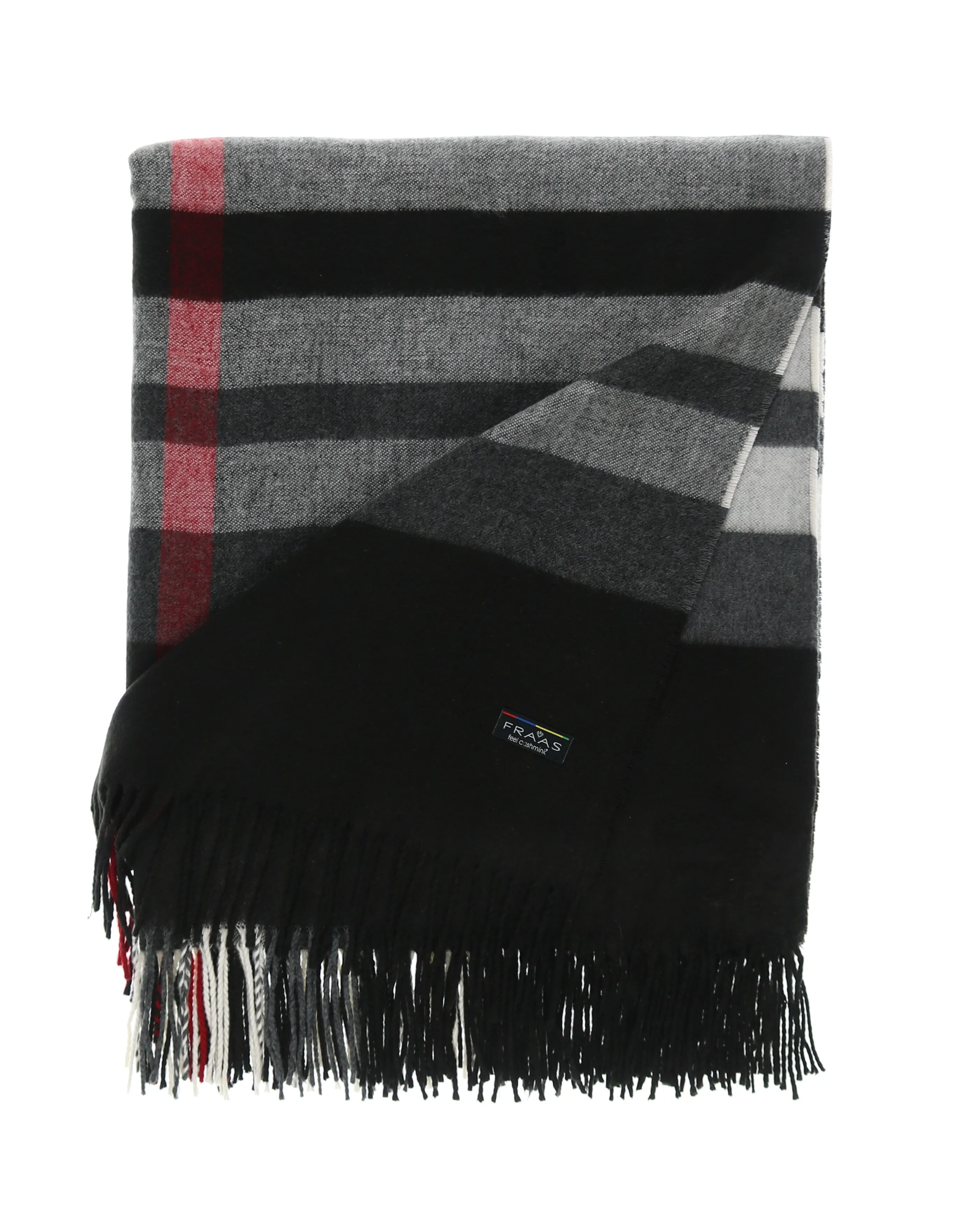 Fraas Plaid Woven Cashmink Throw