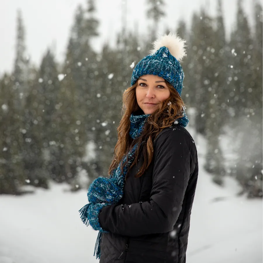 Handmade Alpaca Ridge Beanie Hat