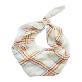 Head Scarf - Plaid Pattern