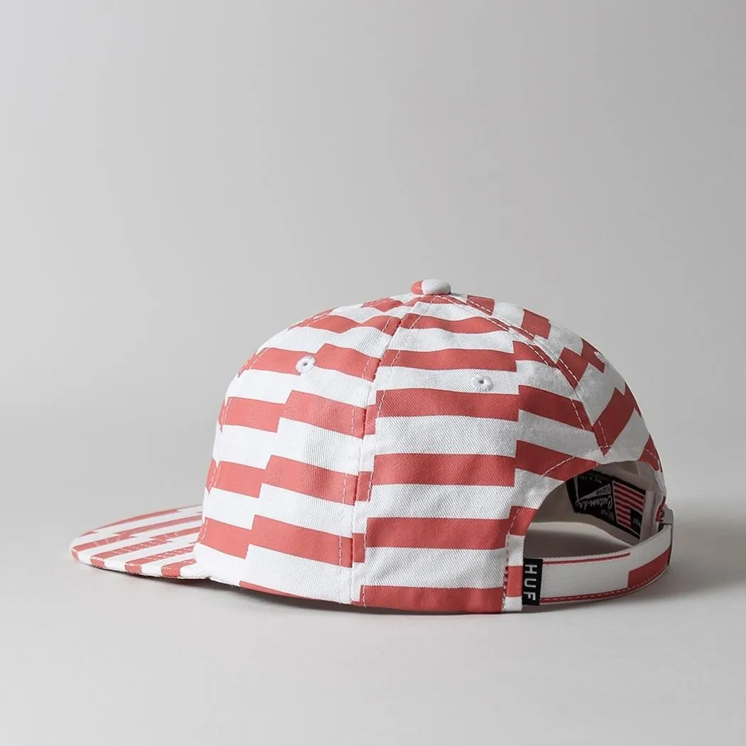 HUF Offset Stripe 6 Panel Cap