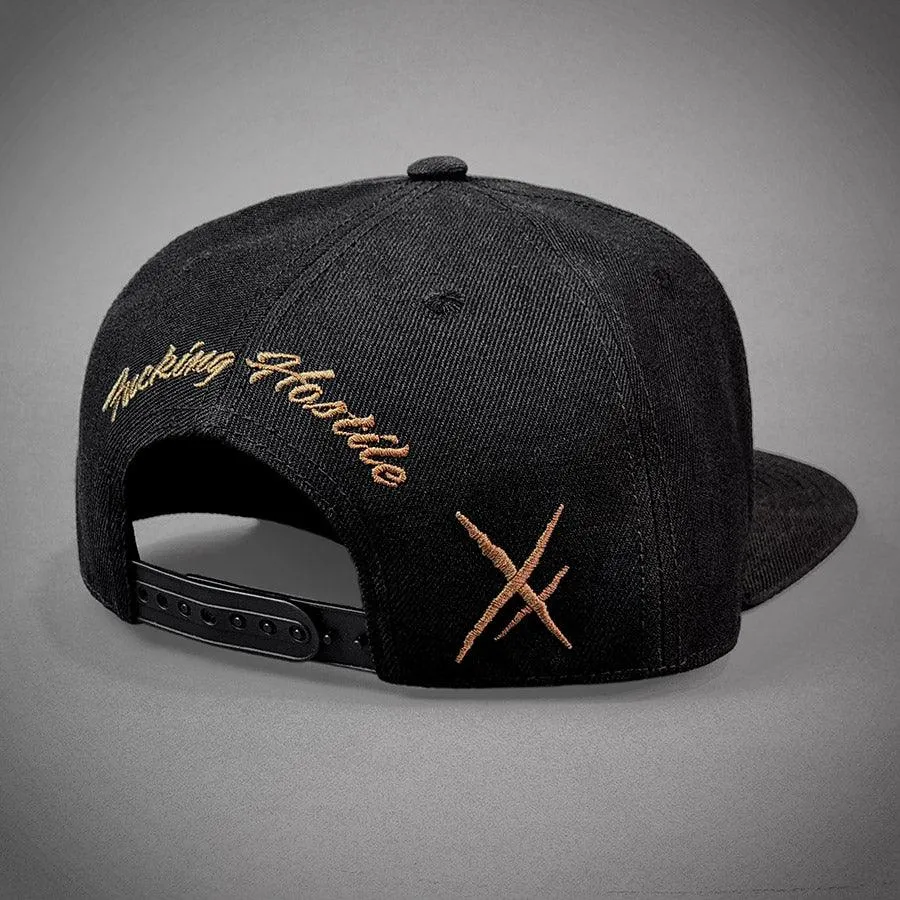 HYRAW Snapback Cap Metal Badge