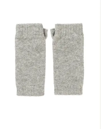 Light Grey Cashmere Wrist Warmers