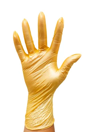 Luminous Collection Golden Glow Nitrile Gloves