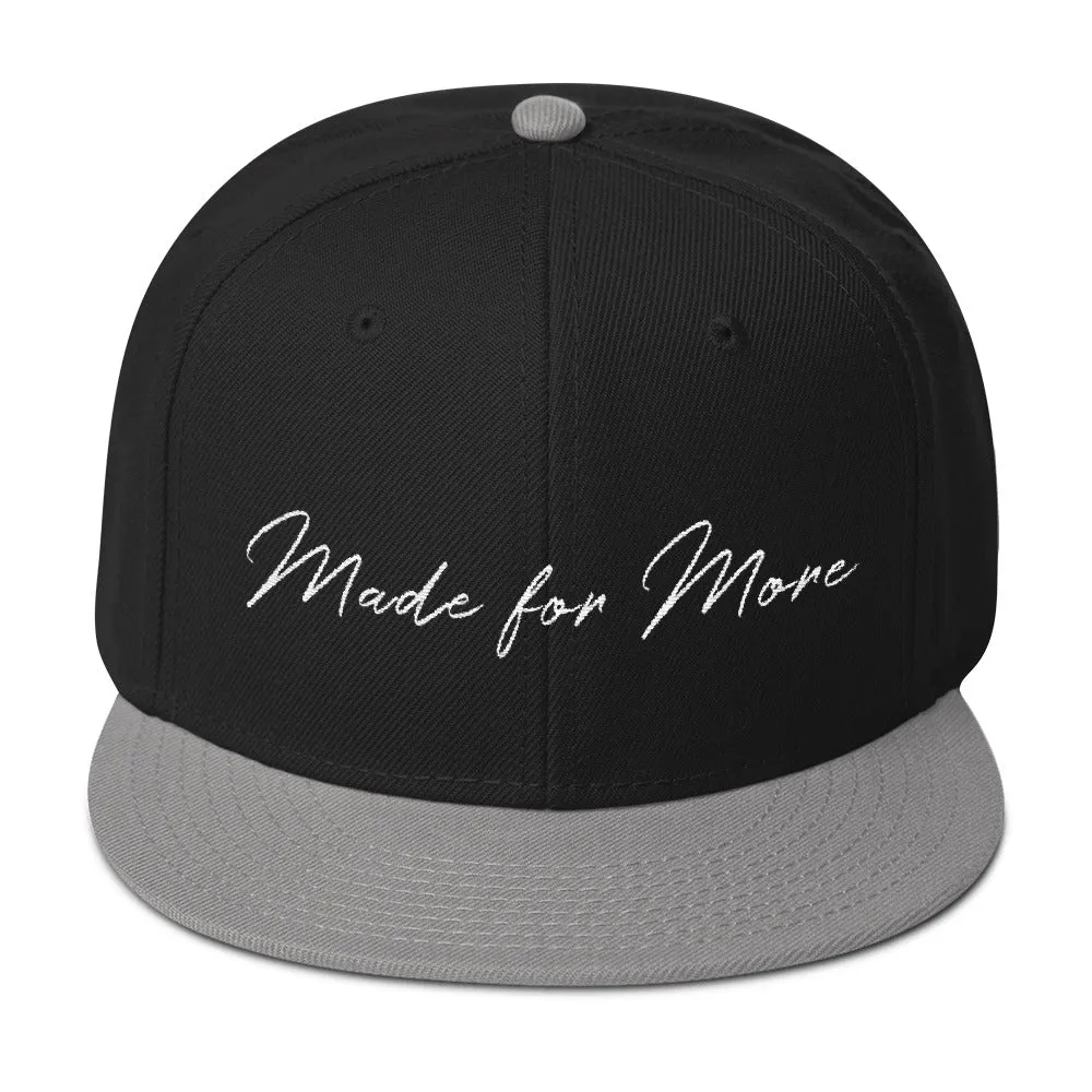 Made for More Snapback