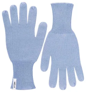 MELAWEAR Rishi knit gloves forgetmenot unisex