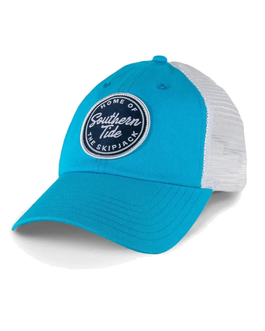 Mens Home Of The Skipjack Patch Trucker Hat