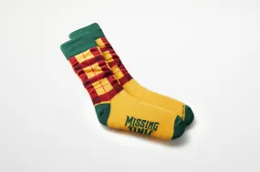 Missing Link Plaid Socks