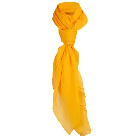 Modal Cashmere Scarf in Marigold Orange