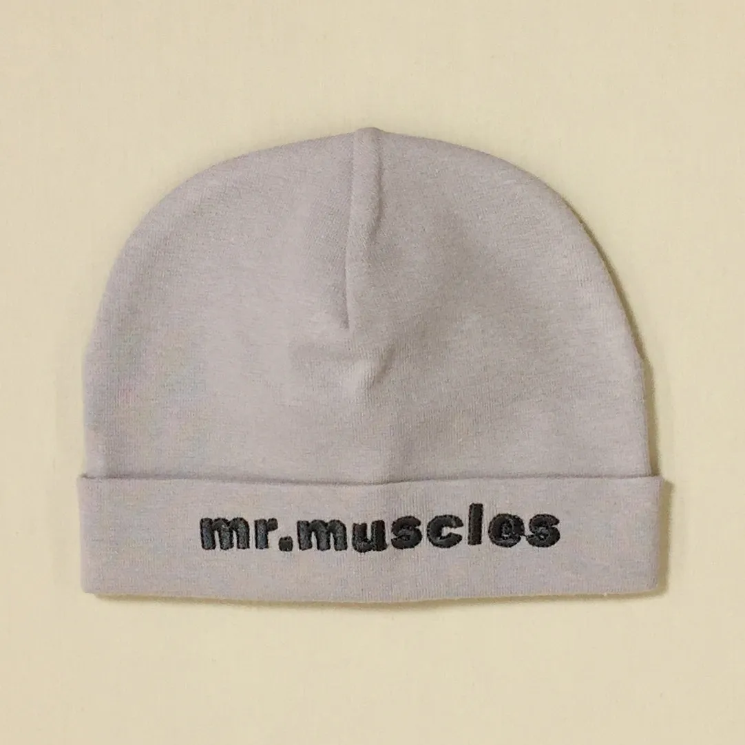 Mr Muscles Embroidered Hat