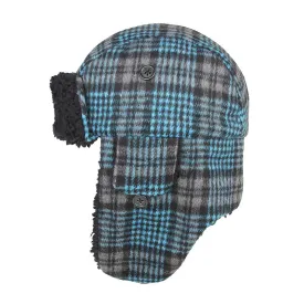 Plaid Bomber Hat