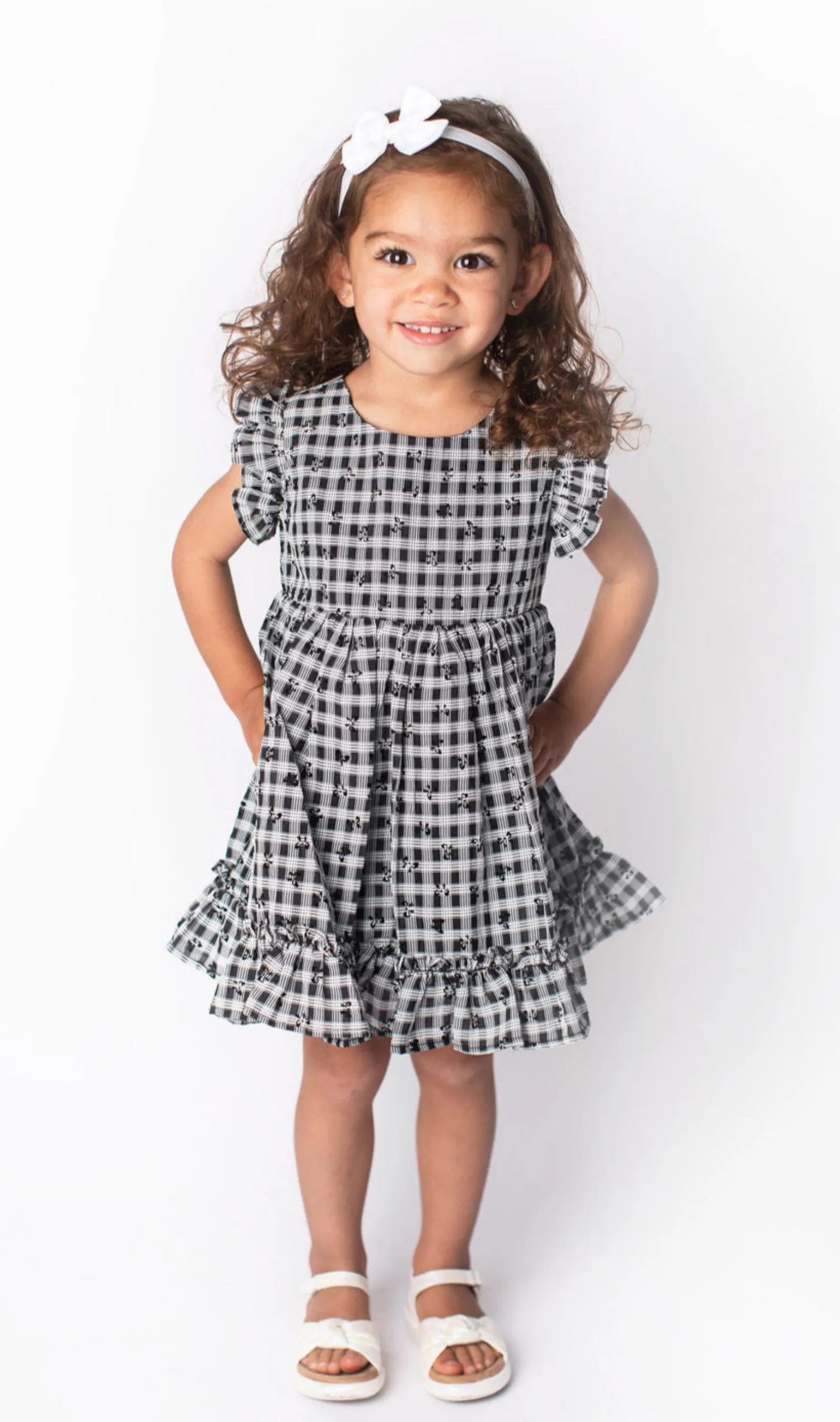 Popatu Baby Girls Plaid Dress