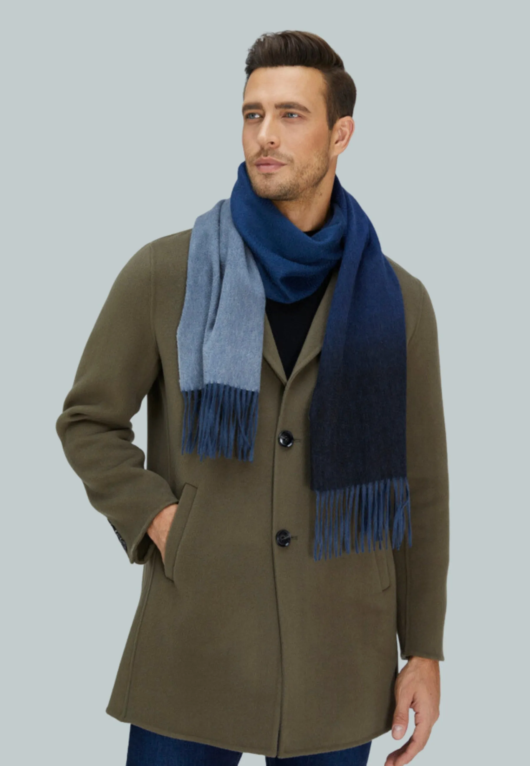 Premium Gradient Cashmere Scarf