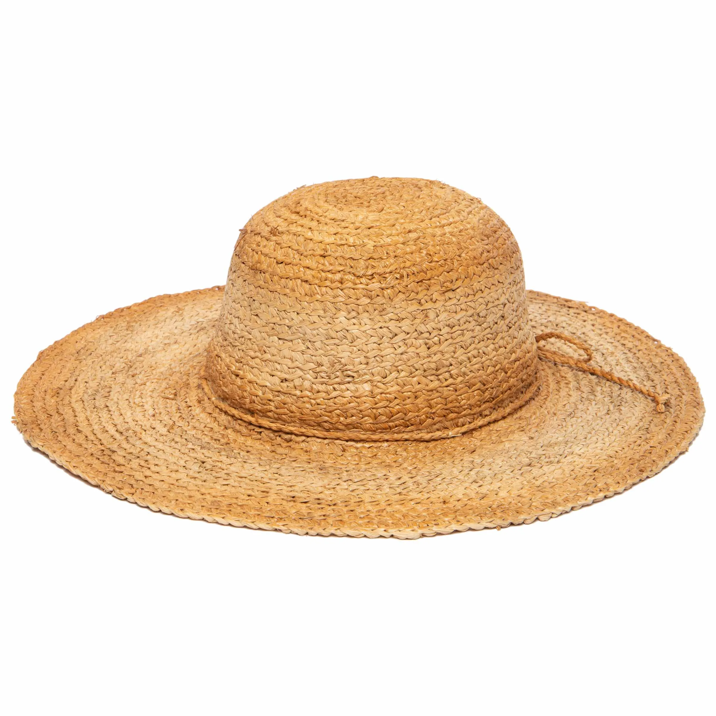 San Diego Hat Company's Signature Women's Large Brim Raffia Hat