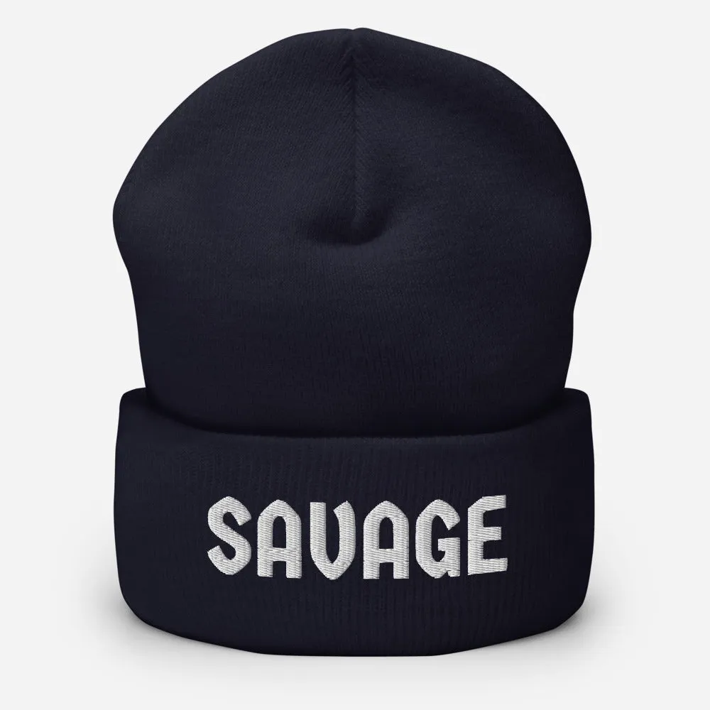 Savage Cuffed Beanie