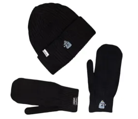 The Groke Mittens and Beanie Combo - Black