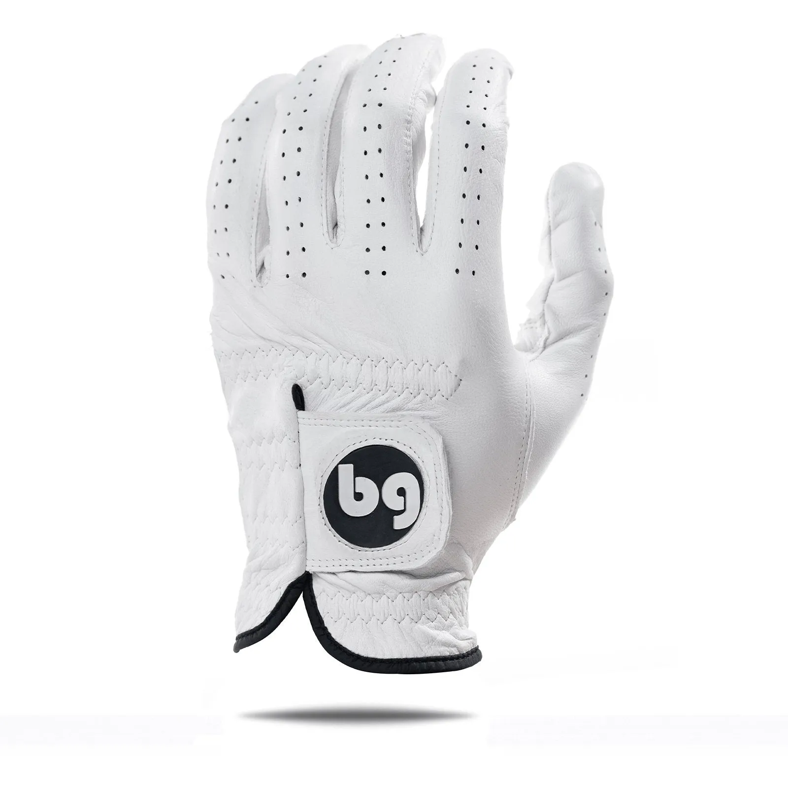 White Lucky Elite Tour Golf Glove