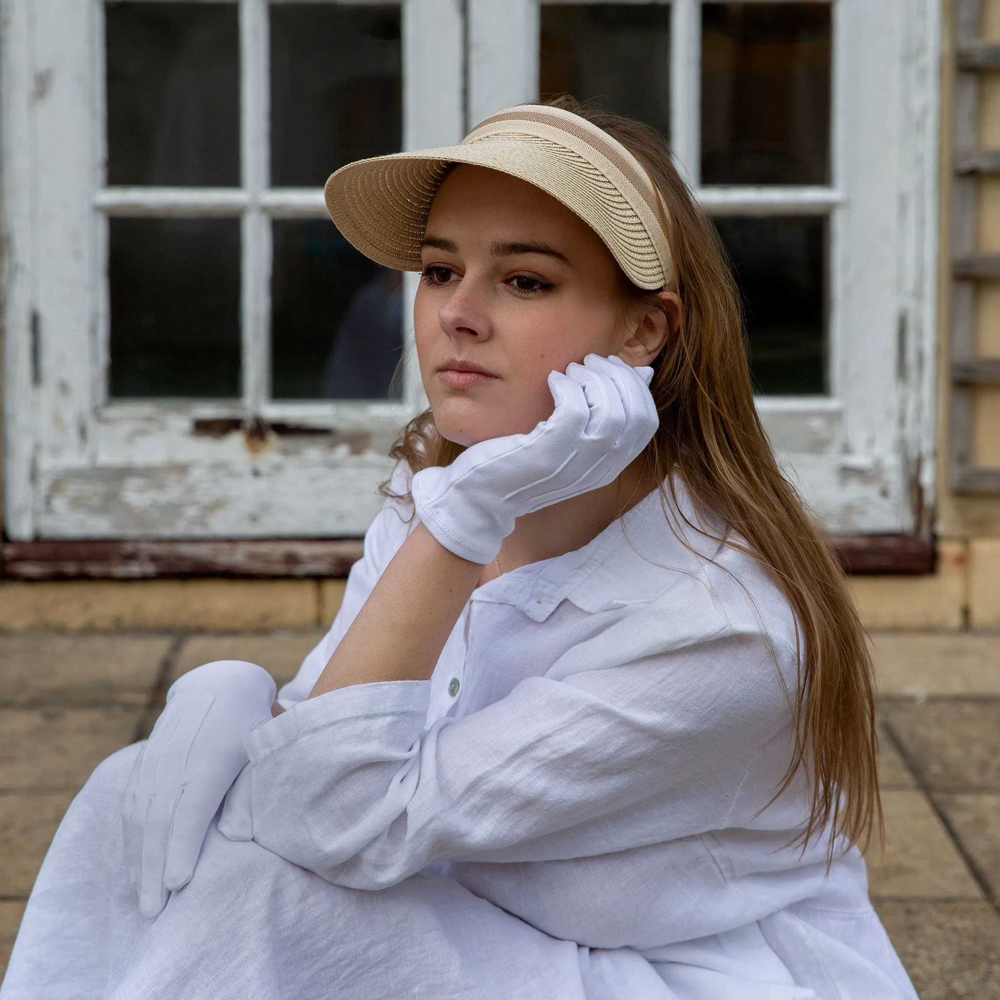 Women's Three-Point Cotton Gloves